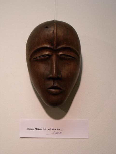 Magyar Mátyás fafaragó-szobrász /  Mátyás Magyar woodcarver-sculpture