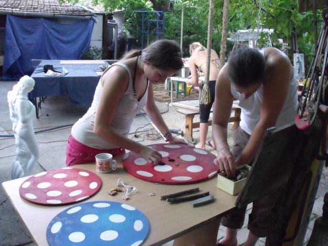 Művészfölde alkotótábor 2012 augusztus