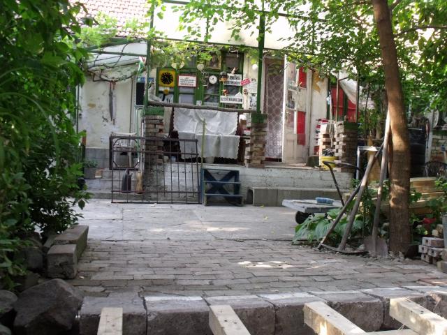  2015 -Bicskey Lukács Színpad építés a Művészföldén - Luke Bicskey Stage construction