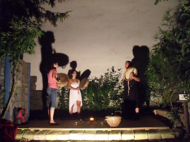 2015 - Bicskey Lukács Színpad - avatás, ősi magyar aura tisztítási ceremónia - Luke Bicskey Stage - Inauguration of the ancient 