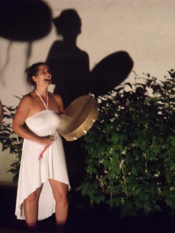 2015 - Bicskey Lukács Színpad - avatás, ősi magyar aura tisztítási ceremónia - Luke Bicskey Stage - Inauguration of the ancient 